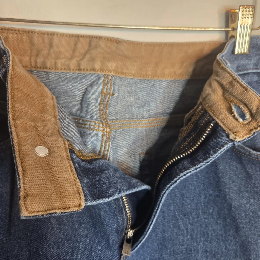 Duluth Trading Co Men’s Relaxed Fit Denim Jeans 35x34 100% Cotton